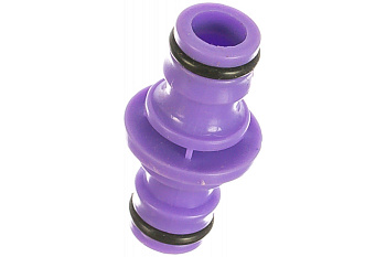 Переходник-соединитель (1/2; пластмассовый; штуцерный) для шланга PALISAD 66465