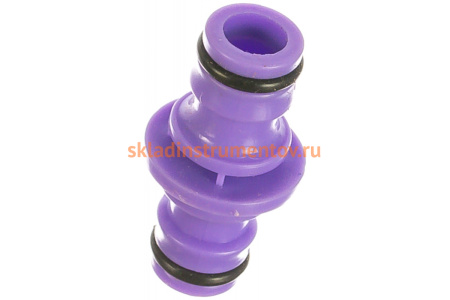 Переходник-соединитель (1/2; пластмассовый; штуцерный) для шланга PALISAD 66465