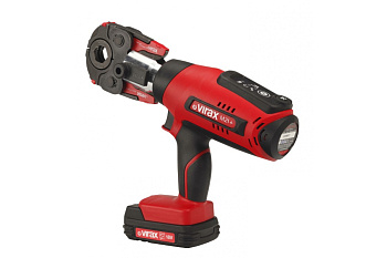 Аккумуляторный пресс VIRAX VIPER M21+, 18V, 1,5AH, 2 баратеи Li-ion, без клещей 253502