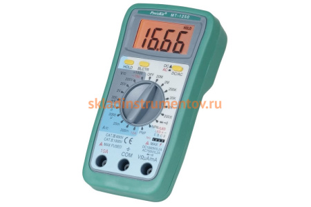 Мультиметр ProsKit MT-1250 00333747