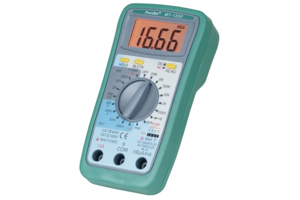 Мультиметр ProsKit MT-1250 00333747
