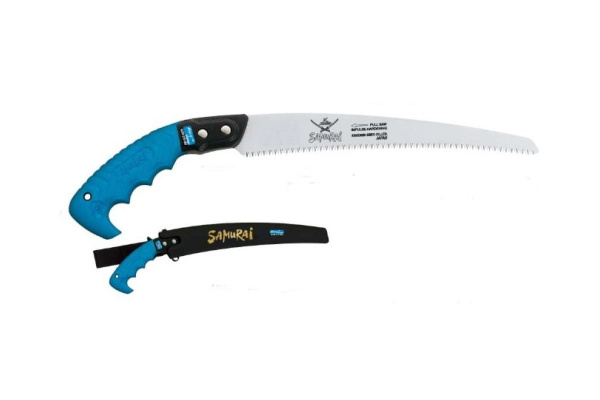 Пила с изогнутым полотном в чехле, с поясным креплением SAMURAI GCM-240-MH