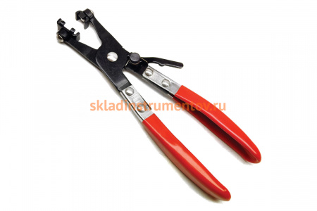 Щипцы для пружинных хомутов с фиксатором AV Steel AV-921116