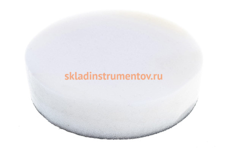 Полировальная самоклеющаяся поролоновая губка 125 мм 30 мм AV Steel AV-822530