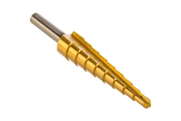 Сверло ступенчатое (4-12 мм) ПРАКТИКА 774-474