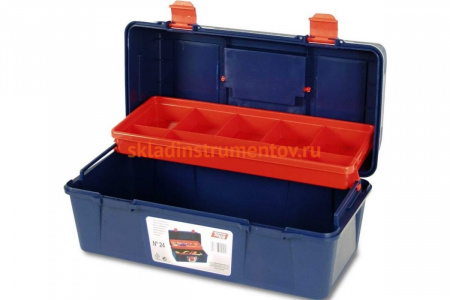 Ящик для инструментов с лотком 40х20.6х18.8см №24 Tayg TAY-124006