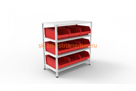 Стеллаж IRONMEBEL Optimus-box M-СТЯ101050