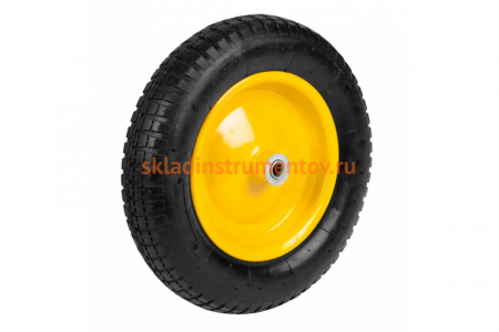 Колесо пневматическое с подшипником 360 мм для тачек 422394/422397/422400 Grinda 422407