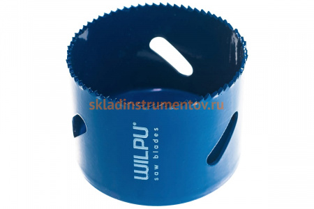 Коронка Bi-metall мелкий зуб (60х38 мм) WILPU 3106000101