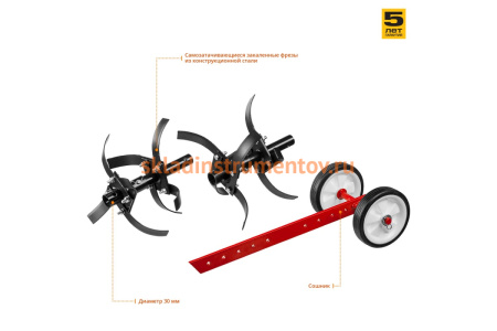 Бензиновый культиватор ЗУБР МКТ-170