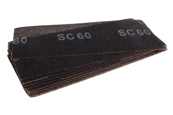 Сетка абразивная (10 шт; 115х280 мм; P60) КЕДР 25345