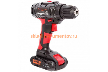 Аккумуляторная дрель-шуруповерт REDVERG Basic SD18L/1-2 6628621
