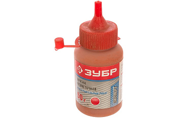 Краска разметочная для строительных работ (красная) 50 г Зубр 4-06405-2_z01