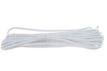 Капроновый плетеный 24-х прядный фал с сердечником 12 ммх20 м, р/н - 950 кгс КУРС 68419 Капроновый плетеный 24-х прядный фал с сердечником 12 ммх20 м, р/н - 950 кгс КУРС 68419