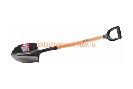Штыковая лопата с деревянным черенком ЗУБР МАСТЕР ЗАВИДОВО 39353_z01