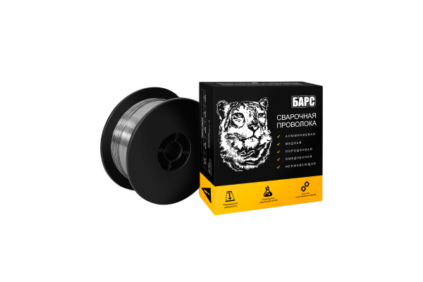 Проволока нержавеющая 304L (1 мм; кассета 1 кг) БАРС СВ000010322