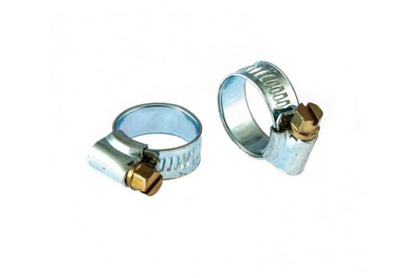 Металлические, червячные хомуты СИБРТЕХ 12-20мм, ширина 10мм, английский тип, W1, 2шт 47665