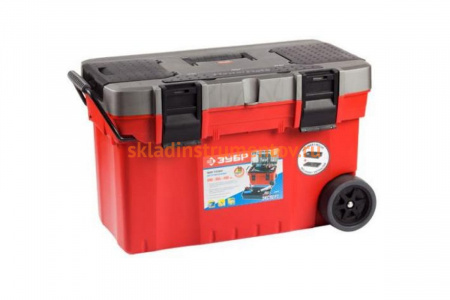 Ящик-тележка пластмассовый для инструмента "ЭКСПЕРТ" 27" Зубр 38130-27
