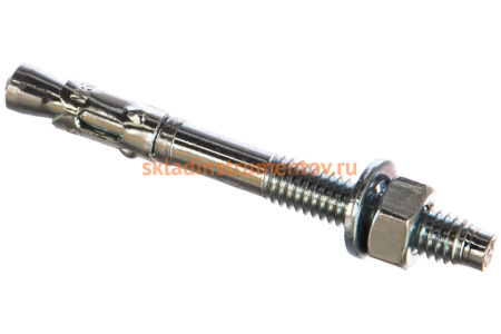 Анкер клиновой (М6x60; 100 шт.) Kraftool 302184-06-060