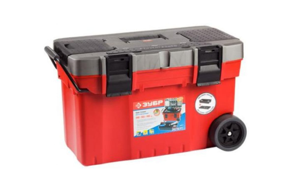 Ящик-тележка пластмассовый для инструмента "ЭКСПЕРТ" 27" Зубр 38130-27