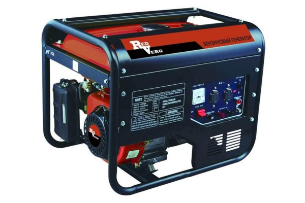 Бензиновый генератор REDVERG RD-G3900EN 5024809