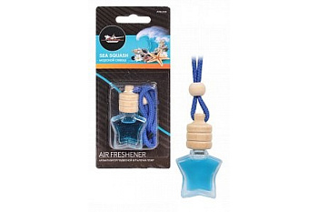 Подвесной ароматизатор бутылочка Airline "Star" морской сквош AFBU208