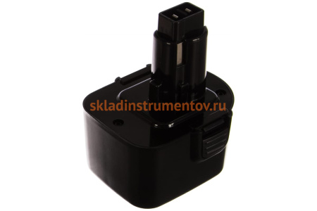 Аккумулятор (12 В; 2.0 А*ч; NiCd) для инструментов DeWALT, B&D коробка ПРАКТИКА 038-807