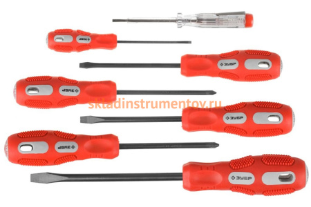 Набор отверток 7 шт. ЗУБР МАСТЕР 25235-H7