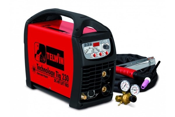 Сварочный аппарат TELWIN TECHNOLOGY TIG 230 DC-HF/LIFT VRD 230V + TIG ACC 852055