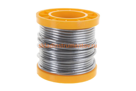 Припой ПОС 61 (2 мм; 200 г; трубка с канифолью) Зубр 55450-200-20C