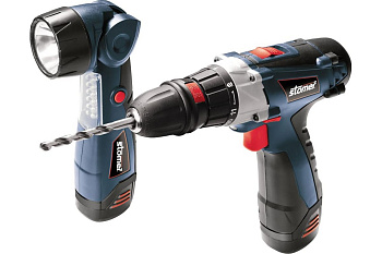 Набор аккумуляторных инструментов STOMER SAD-10,8x2-LtD 98291193