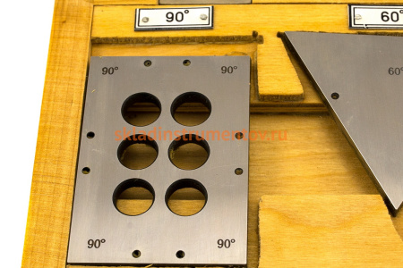 Набор призматических мер плоского угла ЧИЗ N3-1 76052