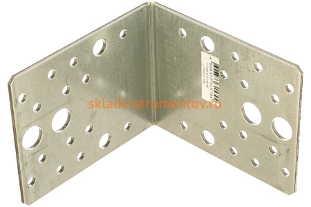 Крепежный уголок ЗУБР УК-2.5 80х100х100 х 2.5мм 31012-100