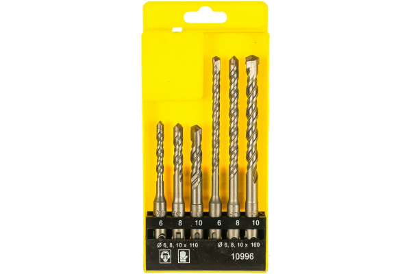 Набор буров 6 шт. (SDS+) Энкор 10996