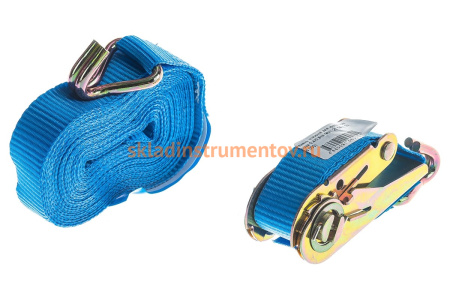 Стяжной ремень для крепления груза 6м, 0,4/0,8 т РОМЕК 25.04.1.0 2000000002156