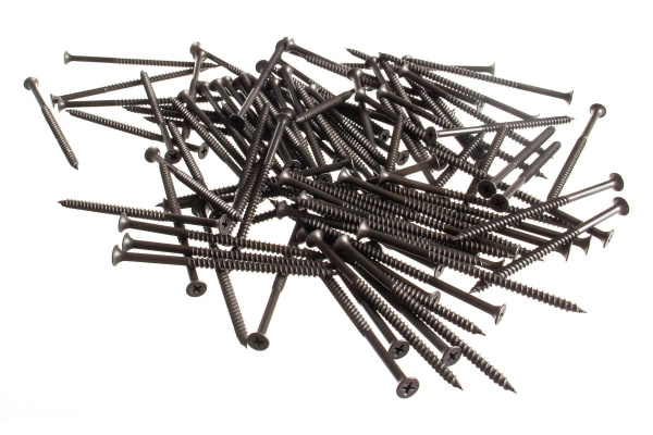 Универсальные саморезы Зубр оксидированные по дереву/металлу, PH2, 4,8x95мм, ТФ1, 100шт 4-300011-48-095