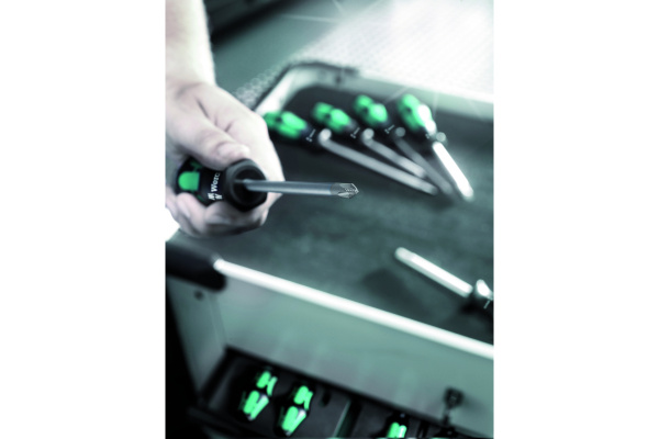 Отвёртка крестовая Wera, PH 2 х 200 мм, WE-008725