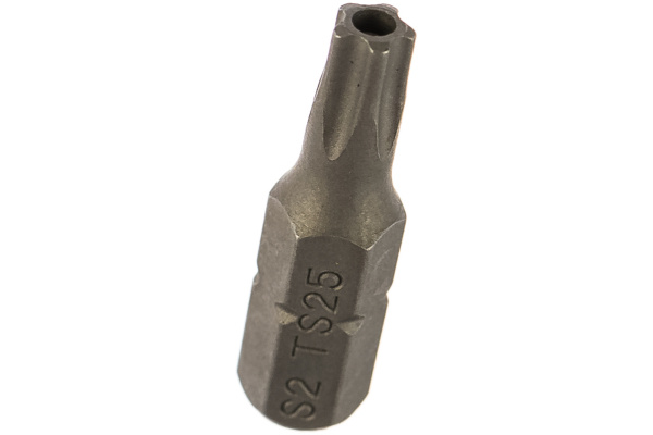 Вставка 5-гранная TORX с отверстием (TS25Hх25 мм; 1/4") JTC 1192525