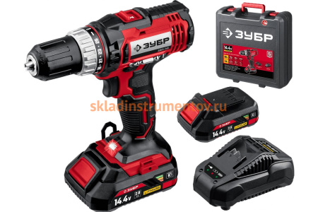 Дрель-шуруповер ЗУБР ДШЛ-145-22