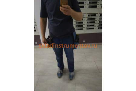 Кобура для шуруповерта с отделениями для бит и сверл Зубр ЭКСПЕРТ 38630