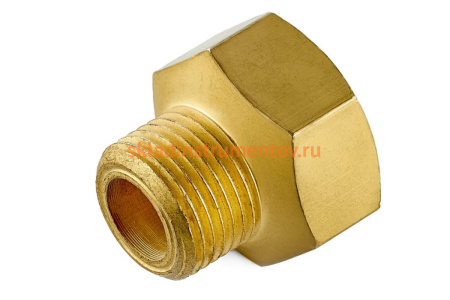 Переходник к импортному редуктору латунь ПТК 00000035418