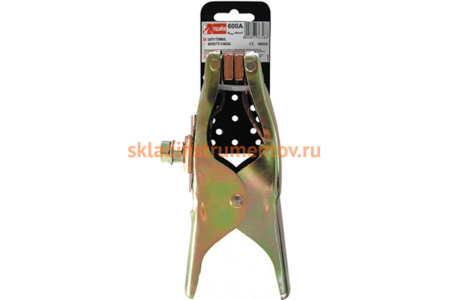 Зажим заземления 600 А 95 кв.мм Blue Weld 802535