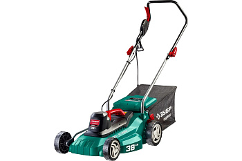 Сетевая газонокосилка ЗУБР 1700 Вт ГСЦ-38-1700