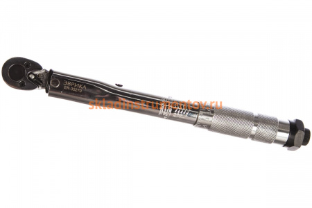 Динамометрический ключ ЭВРИКА 1/4DR 5-25Nm 270мм ER-30270