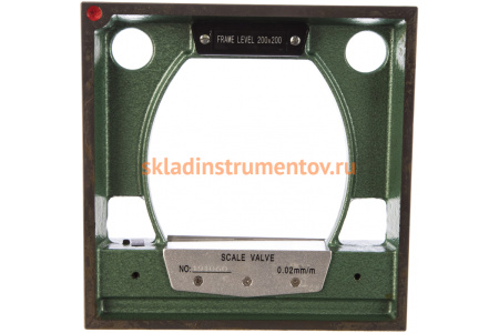 Уровень Micron рамный, 200 мм, 0.02мм/м МИК 29080