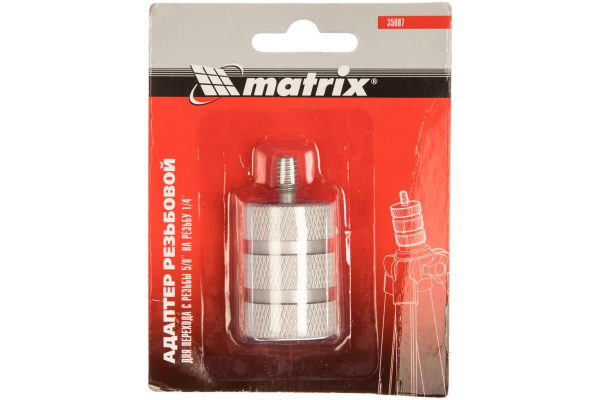 Адаптер резьбовой 5/8"-1/4" MATRIX 35087