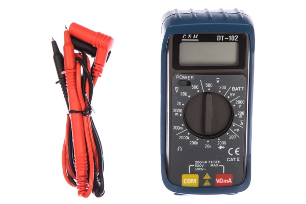 Карманный цифровой мультиметр СЕМ DT-102 481875