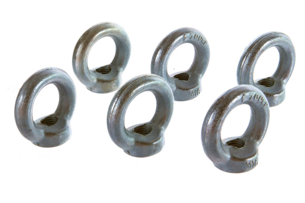 Рым-гайка DIN 582 оцинкованная 6 шт. (М16; ТФ5) Зубр 4-304325-16 Рым-гайка DIN 582 оцинкованная 6 шт. (М16; ТФ5) Зубр 4-304325-16