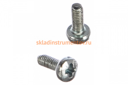 Оцинкованный винт Зубр DIN 7985 класс прочности 8.8 M3x8 мм ТФ6 35 шт. 4-303156-03-008