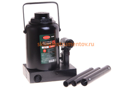 Гидравлический бутылочный низкопрофильный домкрат ROCKFORCE 25т выс.подъема 240-375мм RF-T92507